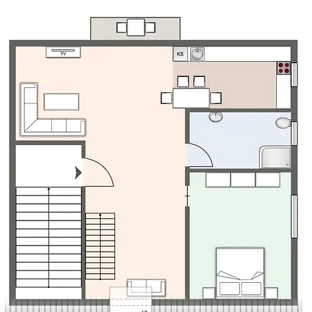 Kjell Hus Bad Apartament